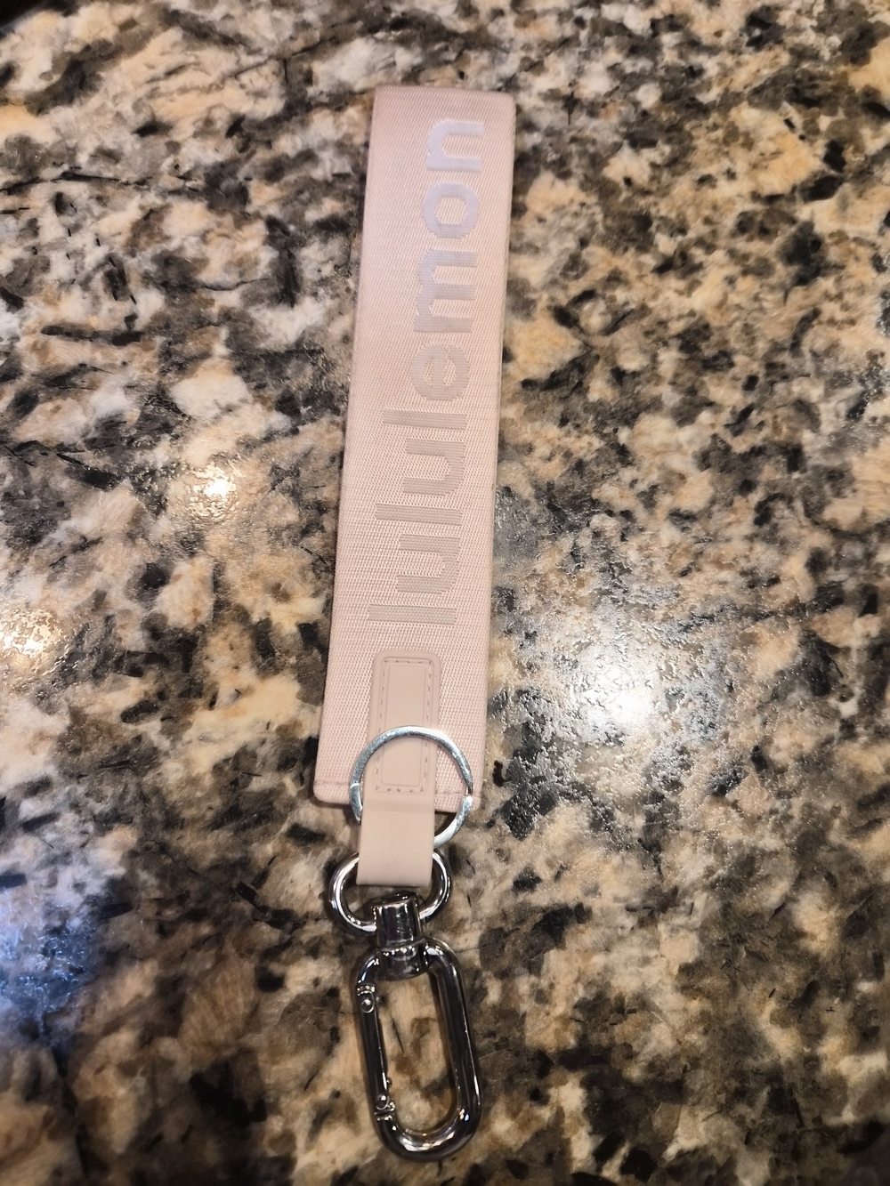 lululemon athletica Pink Key Wristlet Strap